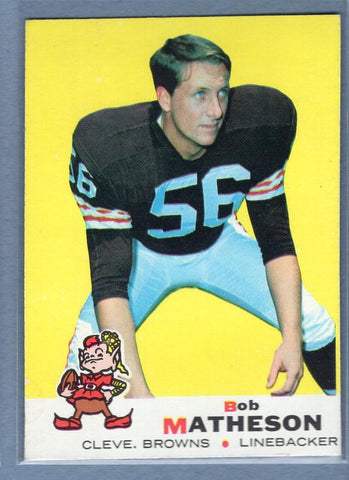 1969 Topps #27 Bob Matheson EX  Set Break GO263