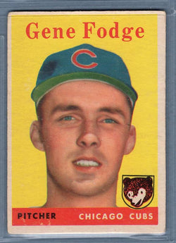 1958 Topps #449 Gene Fodge VG  GO149