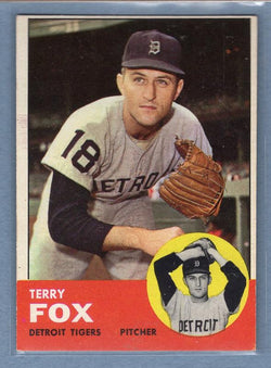 1963 Topps #44 Terry Fox EX   GO148