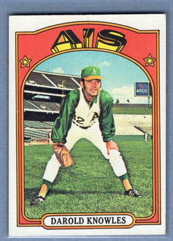 1972 Topps #583 Darold Knowles Ex-Nm