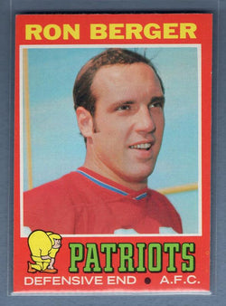 1971 Topps #107 Ron Berger NM   GO146