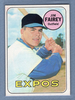 1969 Topps #117 Jim Fairey (a) EX  GO577