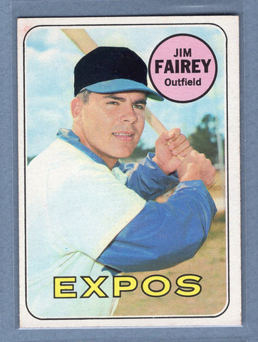 1969 Topps #117 Jim Fairey (a) EX  GO577