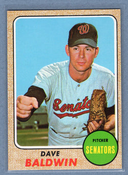 1968 Topps #231 Dave Baldwin EX-MT  GO545