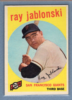 1959 Topps #342 Ray Jablonski (a) EX-MT  GO186