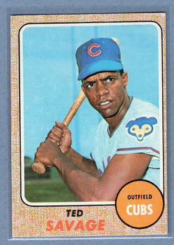 1968 Topps #119 Ted Savage (b)EX-MT  GO507