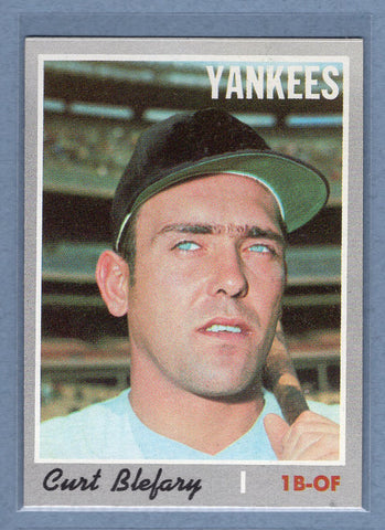 1970 Topps #297 Curt Blefary  (a) EX-MT  GO750