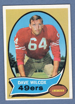 1970 Topps #57 Dave Wilcox (HOF) EX   GO121