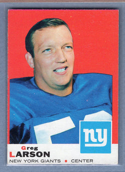1969 Topps #106 Greg Larson EX        GO103