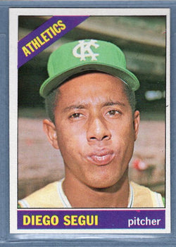 1966 Topps #309 Diego Segui EX-MT  GO466
