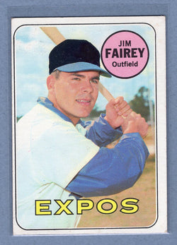 1969 Topps #117 Jim Fairey (c) EX  GO577