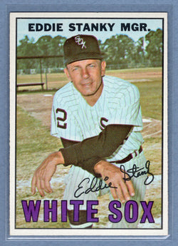 1967 Topps #81 Eddie Stankey EX-MT  GO308
