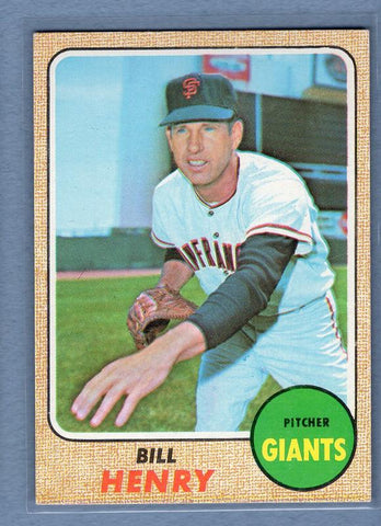 1968 Topps #239 Bill Henry (b) EX-MT  GO339