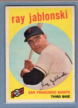 1959 Topps #342 Ray Jablonski (b) EX  GO186