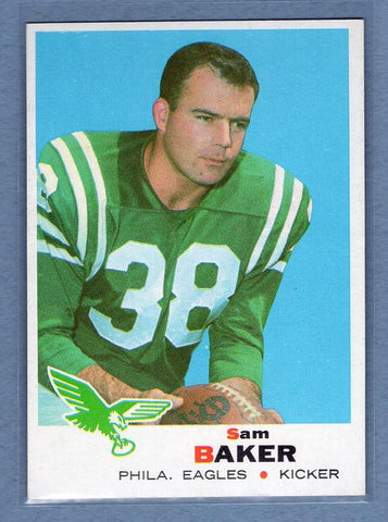 1969 Topps #154 Sam Baker EX-MT  GO250