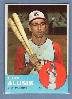 1963 Topps #51 George Alusik EX   GO148