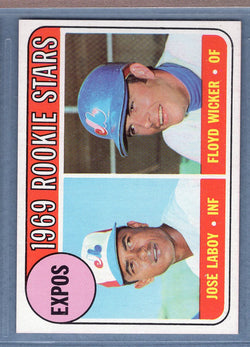 1969 Topps #524 Expos Rookies NM  GO661
