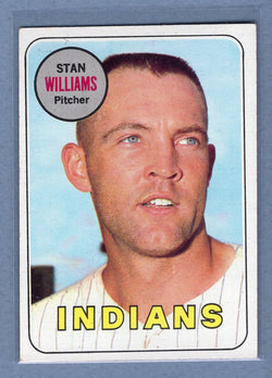 1969 Topps #118 Stan Williams (a) EX  GO577