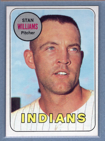 1969 Topps #118 Stan Williams (b) EX  GO577