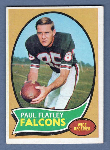 1970 Topps #66 Paul Flatley EX   GO121