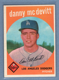1959 Topps #364 Danny McDevitt EX-MT  GO186