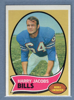 1970 Topps #13 Harry Jacobs EX  GO263