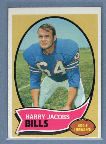 1970 Topps #13 Harry Jacobs EX  GO263
