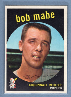1959 Topps #356 Bob Mabe (b) EX-MT   GO207
