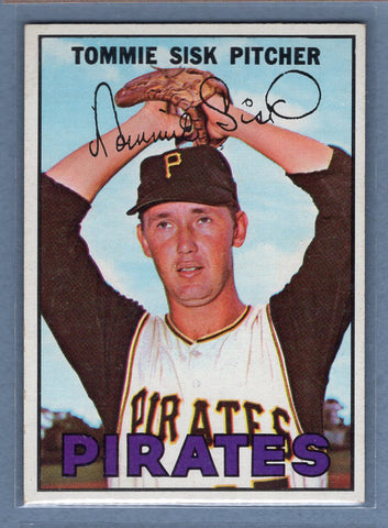 1967 Topps #84 Tommie Sisk EX-MT  GO308