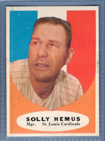 1961 Topps #139 Solly Hemus(c) EX   GO417