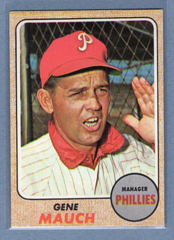 1968 Topps #122 Gene Mauch (c)EX-MT  GO507