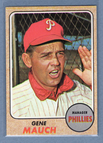 1968 Topps #122 Gene Mauch (c)EX-MT  GO507