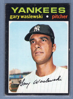 1971 Topps #277 Gary Waslewski (c) EX  GO950