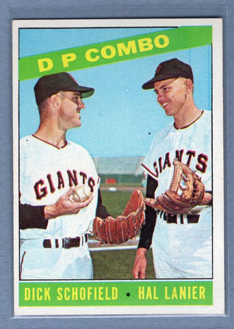 1966 Topps #156 DP Combo EX-MT  GO468
