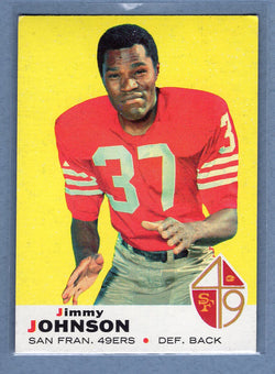 1969 Topps #113 Jimmy Johnson (HOF) EX-MT        GO103