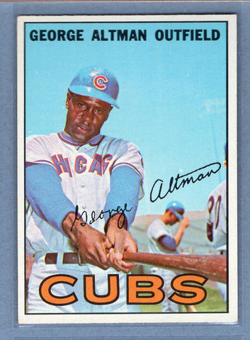 1967 Topps #87 George Altman EX-MT  GO308