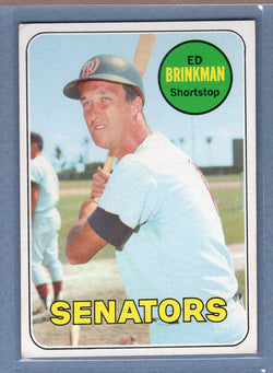 1969 Topps #153 Ed Brinkman  EX   GO501