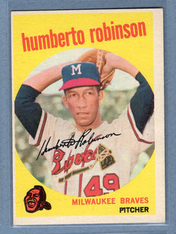1959 Topps #366 Humberto Robinson EX  GO186