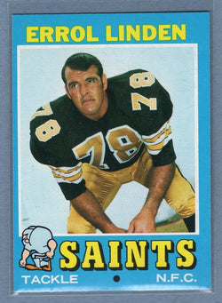 1971 Topps #117 Errol Linden NM   GO146