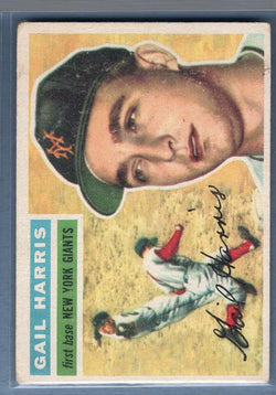 1956 Topps #91 Gail Harris VG  White Back  G078