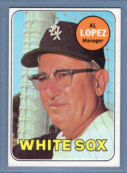 1969 Topps #527 Al Lopez (HOF) EX-MT  GO661