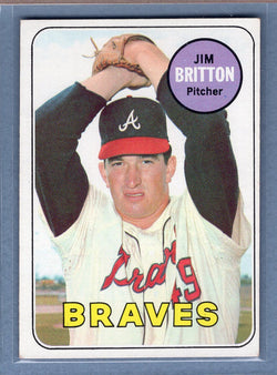 1969 Topps #154 Jim Britton  EX   GO501