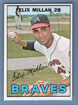 1967 Topps #89 Felix Millan EX-MT  GO308