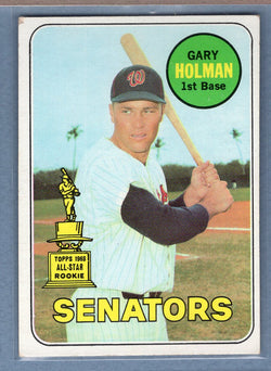 1969 Topps #361 Gary Holman EX  GO572