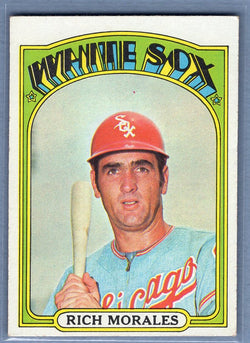 1972 Topps #593 Rich Morales Ex-Nm