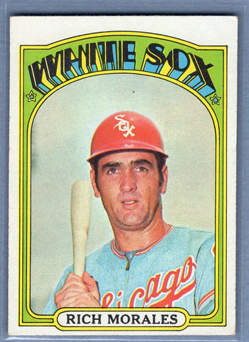 1972 Topps #593 Rich Morales Ex-Nm