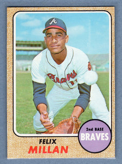 1968 Topps #241 Felix Millan EX-MT  GO545