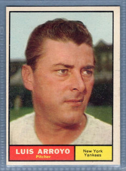 1961 Topps #142 Luis Arroyo EX   GO417