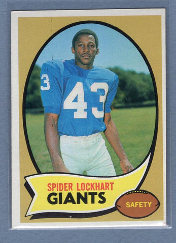 1970 Topps #17 Spider Lockhart EX-MT  GO263