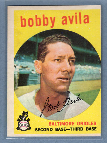 1959 Topps #363 Bobby Avila (a) EX   GO207